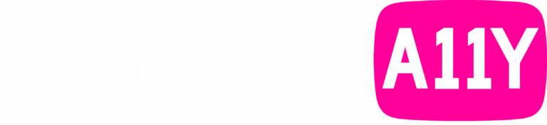 content a11y brand logo