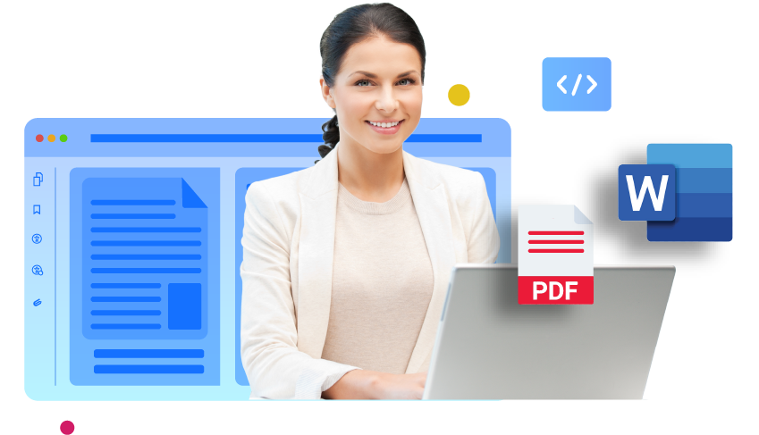document hero banner